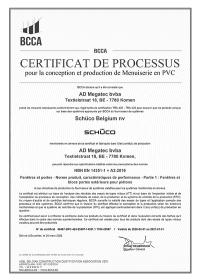 BCCA : certificat de processus